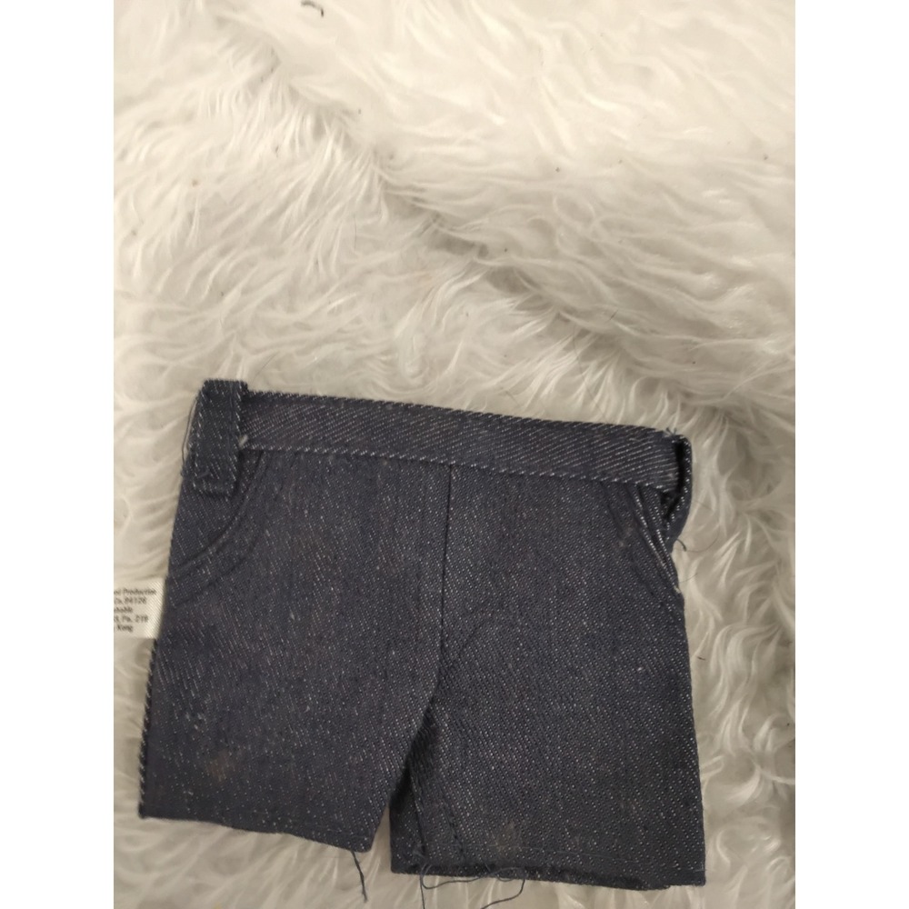 Kids Snoopy Denim Shorts Blue Jean Style Doll Clothes Accessory